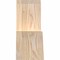 Ekena Millwork Portland Smooth Timber Gable Bracket, Douglas Fir, 48"W x 8"H x 3 1/2"D x 3 1/2"F, 4/12 Pitch GBW048X08X0404POR00SDF - alternate 3